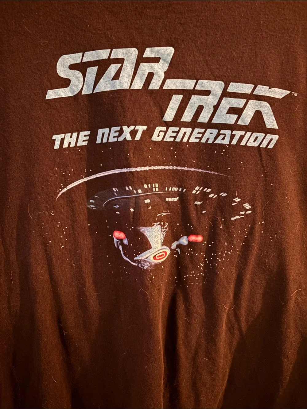 Star Trek Next Generation Graphic Tee - Black vintage